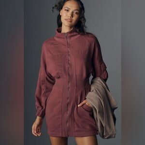 DAILY PRACTICE by Anthropologie Long Sleeve Pop Trick Ini Dress Sz Small